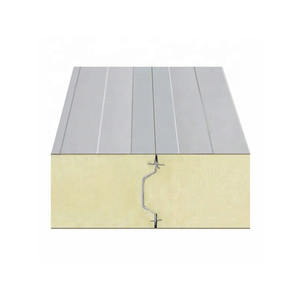 40mm, 50mm, 75mm, 100mm d'épaisseur Isolation de chambre froide Panneau sandwich PIR/ PU/<span class=keywords><strong>EPS</strong></span> - Product Image 6