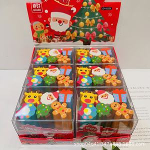 مجموعة ممحاة أقلام رصاص بتصميم كوري لطيف من HUA، 6 قطع/عبوة، ممحاة مطاطية إبداعية للهدايا الترويجية - Product Image 4