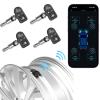 Sistem Pemantau Tekanan Ban Bluetooth TPMS Internal dengan 4 Sensor Monitor Tekanan Ban Mobil Pasokan Langsung Pabrik OEM ODM