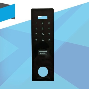 Rắn công nghiệp kiểm soát truy cập thông minh cảm ứng Tempered Glass bảng điều chỉnh cho thiết bị điện tử màn hình in ấn kiểm soát truy cập thủy tinh - Product Image 1