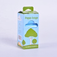 Sacs à déjections canines biodégradables et compostables ASTM D6400, fabrication directe usine, coutures renforcées, extra épais, vente en gros, emballage OEM