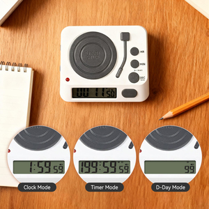 Nhà hàng thẻ tín dụng nạp tiền 60 giờ min thứ hai đa chức năng thiết bị đếm ngược Pomodoro Bếp Kỹ Thuật số hẹn giờ cho nghiên cứu - Product Image 2