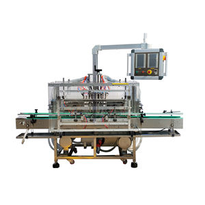 Macchina di riempimento specializzata automatica TOADF-800 riempitrice digitale con 8 ugelli pompa a ingranaggi per olio bevanda e impianto alimentare - Product Image 1