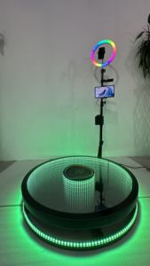 Cabina de Fotos de 360 Grados con Control de Pantalla Táctil, Logotipo Personalizado, Impresión Autoservicio para Smartphones y Tablets, Garantía de 2 Años, Compatible con iPad - Product Image 3