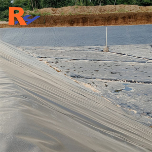 Geomembrana de HDPE de 1 mm/1,5 mm/2 mm de Doble Cara, Resistente al Deslizamiento, Antienvejecimiento, con Textura Ultravioleta, para Soporte y Protección de Minas - Product Image 4