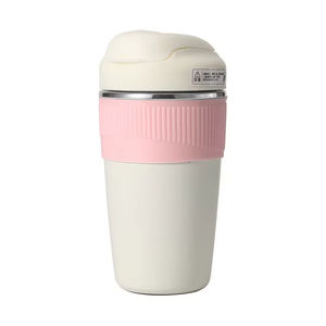 Gobelet isotherme personnalisé en acier inoxydable 480 ml avec double paille, design mignon, pour café - Product Image 3