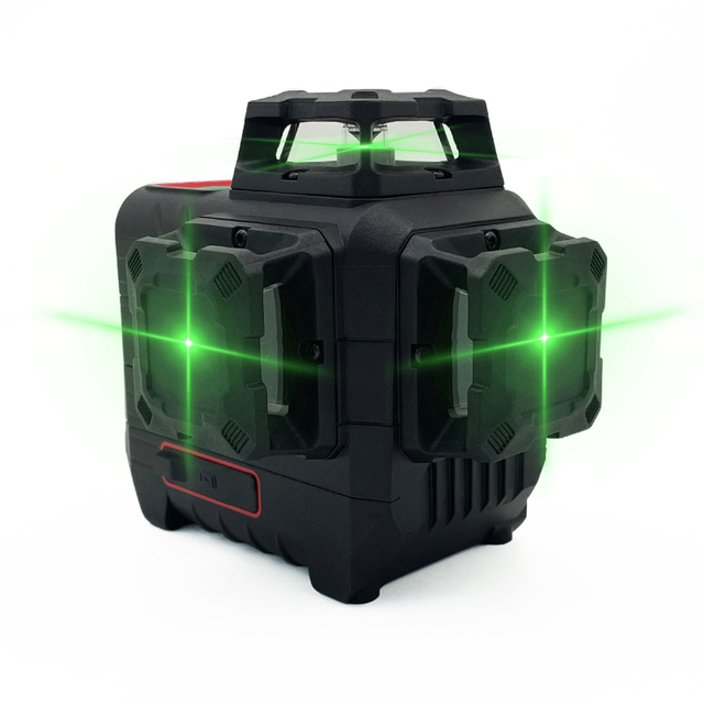Oem Hot Sale 12 Lines 3d Self-leveling Green Beam Laser Level 360 Horizontal