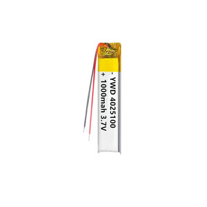 4025100 Lithium Battery 1000Mah Pouch Type <b>Rechargeable</b> For Smart Kitchen Cabinet <b>Led</b> <b>Light</b> Makeup Mirror Electric Griddle - Product Image 3