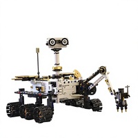 Tombwood T1009 Jouets éducatifs scientifiques STEAM en blocs de construction sur le thème de la nature et des animaux, télécommandés et programmables, en plastique ABS, pour 0-3 mois