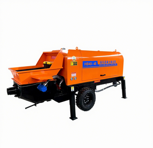 <span class=keywords><strong>Bétonnière</strong></span> mobile <span class=keywords><strong>avec</strong></span> <span class=keywords><strong>pompe</strong></span> intégrée fabriquée en Chine, machine portable pour projets de construction de petite envergure - Product Image 1
