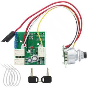 สวิตช์จุดระเบิด Am132500u สำหรับรถแทรกเตอร์จอห์นเดียร์ สตาร์ทด้วยระบบสัมผัสเดียว พร้อมกุญแจและแผงวงจร - Product Image 5