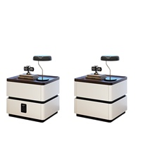 Meuble de Rangement de Chevet Moderne Minimaliste en Bois Massif Haut de Gamme avec Serrure à Code, Collection Luxe Léger, Nouveauté 2026, Vente Chaude, Chine