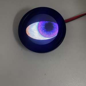 8 modelo de Ojos de demonio LED accesorios de luz de coche multicolor parpadeante dinámico ojos del diablo nueva condición - Product Image 6