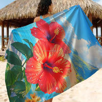 Tissu brocart à motif floral ethnique des îles du Pacifique (Samoa, Fidji, Tonga) pour Lavalava, jupe une pièce