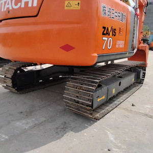 รถขุดขนาดเล็กแบบตีนตะขาบ Hitachi ZX70 มือสองคุณภาพสูง 7 ตัน เครื่องยนต์ Cummins พร้อมชิ้นส่วนหลักๆ เช่น แบริ่ง สำหรับขาย - Product Image 6