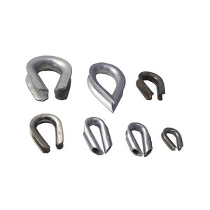 ปลอกเชือกลวดเหล็กคาร์บอนแบบจุ่มร้อนทำจากเหล็กคาร์บอน G-414ปลอกนิ้วเชือกลวดมาตรฐานแบบอ่อน - Product Image 3