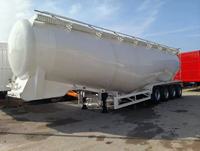 Semi-remorque citerne en acier inoxydable de qualité alimentaire, conception sanitaire, pour le transport d'eau, de lait, de boissons et de liquides