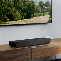 VIVIBRIGHT S3SE 60W TV Sound Bar 4 Speaker Stereo BT 5.1 2.1CH Audio Rumah dengan DTS VirtualX dan Desain Grille Kain Unik