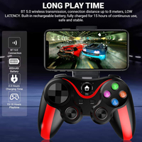 Manette de jeu sans fil F V13 avec batterie rechargeable intégrée, contrôleur de jeu compatible iOS Android, vente en gros