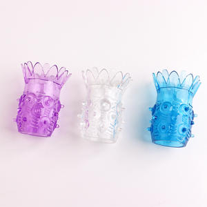 Lotus dứa nam sói răng chậm trễ người lớn Đồ chơi tình dục cặp đôi da Vật liệu TPE dương vật đặt - Product Image 4