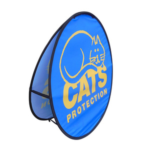 Factory Price double Side printed a foremost color to air shipping horizontal pop-one frame banner - Product Image 4