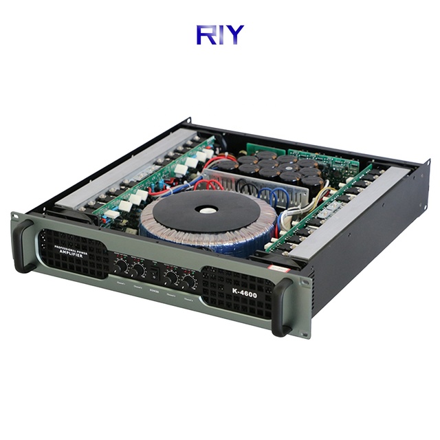 K Series Audio Board Power Amplifier 4 Channels Big Power Amplifier