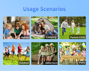 Walkie Talkies con Cámara para Niños, Recargables, Juguete, Regalo de Navidad o Cumpleaños, Walkie Talkies con Video para Niños - Product Image 6