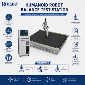 Station de test d'équilibre pour <span class=keywords><strong>robot</strong></span> humanoïde, plateforme de mouvement à 6 degrés de liberté, équipement de test de stabilité pour <span class=keywords><strong>robot</strong></span> bipède, analyse ZMP <span class=keywords><strong>COP</strong></span> - Product Image 2