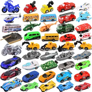 Coche de juguete para niños, coche de dibujos animados para niños, vehículo de ingeniería, motor de incendios de inercia, juguete pequeño