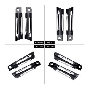 Reposapiés para Motocicleta, Pedales para <span class=keywords><strong>Harley</strong></span> Touring Softail Sportster XL883 <span class=keywords><strong>1200</strong></span> Iron Fatboy V-<span class=keywords><strong>Rod</strong></span> Road King Glide - Product Image 3