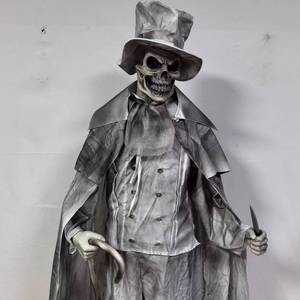 <strong>2025</strong> New <strong>Halloween</strong> Wholesale Haunted 72 Inch Horror Reality Skeleton Gentleman Outdoor Indoor <strong>Animatronic</strong> Decoration - Product Image 2
