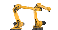 Robotique industrielle super rapide 6 axes AE Air10 1720 10kg 1210mm Pick and Place haute stabilité