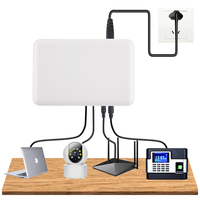 Catu daya Mini UPS tanpa hambatan dengan baterai Lithium 8000mAh/8800mAh/10400mAh untuk Router Wifi adaptor daya Dc