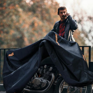 Housse de <span class=keywords><strong>moto</strong></span> en Oxford 300D résistante à la poussière, aux UV et à l'eau, avec sangle réglable - Product Image 3