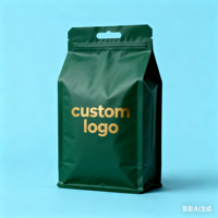 Pochette Zipolck en plastique de qualité alimentaire imprimée personnalisée de 200g 400g 500g pour l'emballage de grains de café sac de café à gousset latéral avec valve