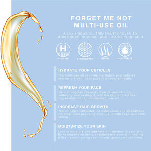 Huile de corps vegan, multi-usage, nourrissant, hydratant, extension, non essentielle - Product Image 6