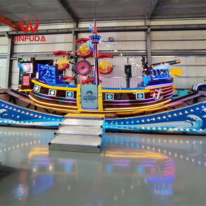 เรือโจรสลัดโจรสลัดสำหรับงานเทศกาลกลางแจ้งเครื่องเล่นขนาดเล็กรถพ่วงติดตั้งเรือโจรสลัดเพื่อแก้แค้นในสวนสนุก - Product Image 2