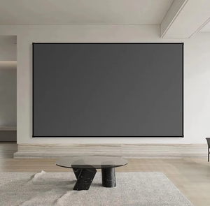 <span class=keywords><strong>Pantalla</strong></span> de Proyección Fija de <span class=keywords><strong>100</strong></span> <span class=keywords><strong>Pulgadas</strong></span> 16:9 4K 8K ALR para Montaje en Pared, para Cine en Casa y Oficina - Product Image 1