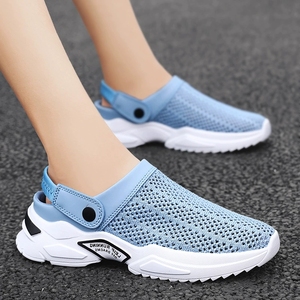 Zapatos informales a la moda para hombre, transpirables, suaves, de secado rápido, cómodos, sin usar los pies, prácticos zapatos antideslizantes de choque lento para hombre - Product Image 3