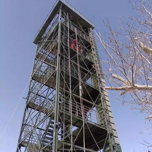 Structure en acier, tours d'entraînement à quatre étages pour pompiers et soldats, cadre d'escalade, tours de télécommunication galvanisées à chaud, accessoires - Product Image 4