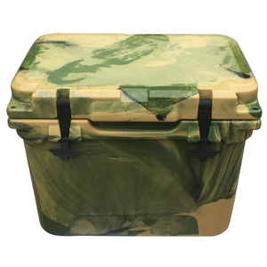 <span class=keywords><strong>Glacière</strong></span> portable de camping 20qt en PE rotomoulé, isotherme, imperméable, durable, antidérapante, avec poignée, couleur camouflage personnalisée - Product Image 3