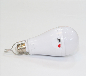 LED <b>Emergency</b> <b>Light</b> 6000K White E27 Base PC Body Hook Design 6 Hours Backup Time 25000H Lifespan IP30 Outdoor Use Li-ion Battery - Product Image 5