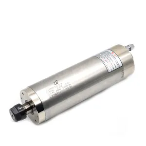 CNC Spindle 1.5KW 2.2KW Spindle Motor Water Cooled Spinedle 220V 380V ER16 ER20 400HZ For CNC Metal Cutting