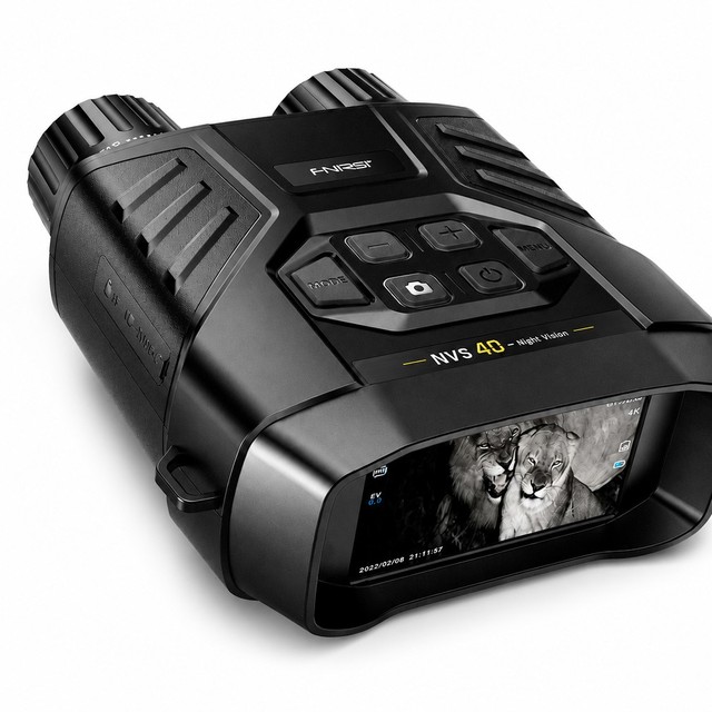 FNIRSI NVS-40 4K Night Vision Binoculars Digital 300m IR 6X Zoom Day Night GC2053 NT96675