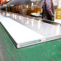 Panel Sandwich Modular Bersertifikasi CE GloStar dengan Inti Wol Batu untuk Sistem Dinding dan Plafon Pabrik Farmasi