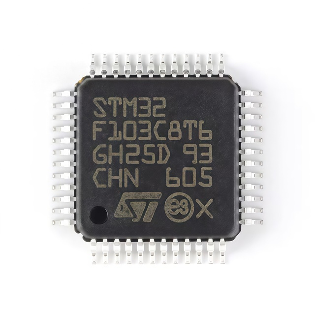 STM32 32-Bit Microcontroller Processor STM32F103C8T6 STM32F407VET6 for ARM Cortex-M3 LQFP 48 128 Bytes 2V ~ 3.6V 8 MHz 420 MHz