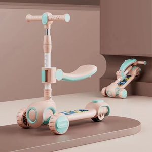 Voiture jouet enfants Scooter 1-12 <span class=keywords><strong>ans</strong></span> garçons et filles bébé trois en un Yo Twist voiture peut s'asseoir pousser l'équilibre voiture - Product Image 4