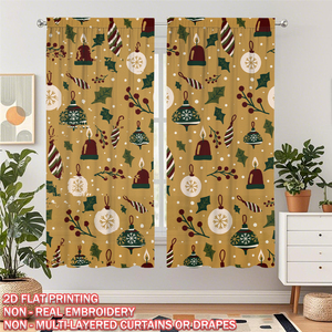 COSENNATUR Tenda Natalizia Personalizzata con Stampa, 100% Poliestere, Tasca per Asta, Stampa Digitale 2D All-Over, Decorazione Festiva OEM - Product Image 5