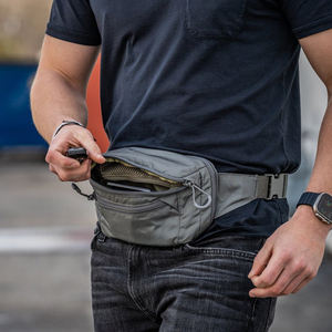 Sacs de taille tactiques personnalisés Sports de plein air Voyage Randonnée Camping Marche Course à pied Ceinture de sport Sac banane de sécurité pour hommes - Product Image 3