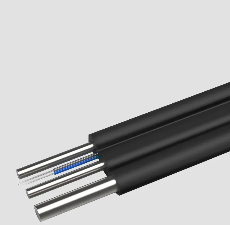 Cable de fibra óptica youxin para exteriores, fibra óptica, 1, 2 y 4 núcleos, FTTH Drop, G657A, G652D, G657A2